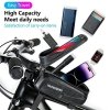 Etui/uchwyt rowerowy TAKEZEROTZ01 sakwa na ramę czarny/black